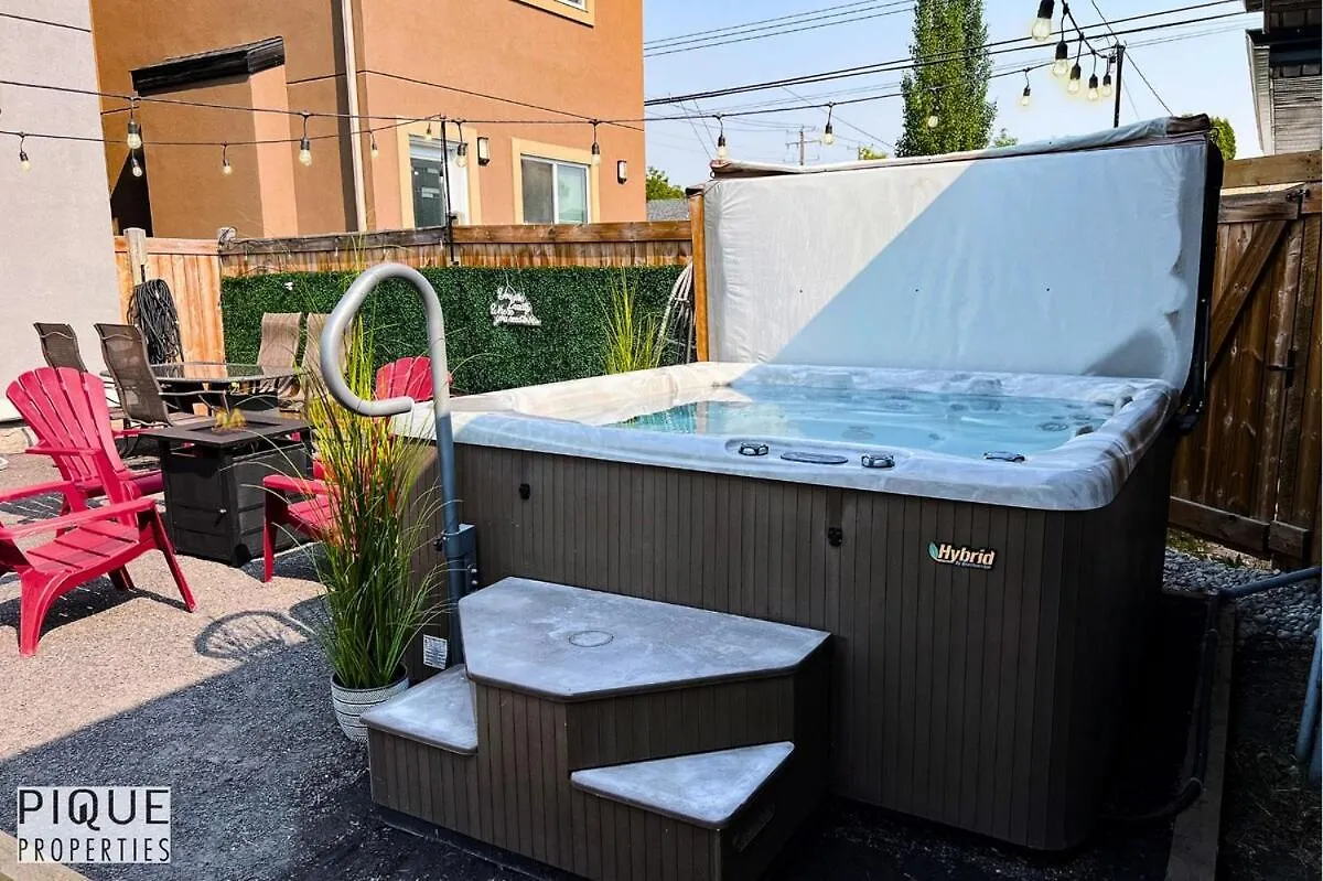 Sol Escape Home - King Bed - Hot Tub - Bbq - Sleeps 12 Edmonton Apartamento